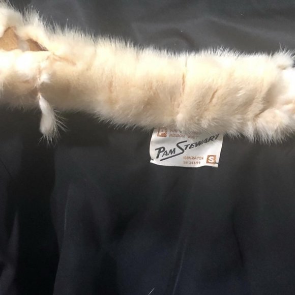 Vintage Pam Stewart Mohair Fox Collar Jacket - Picture 6 of 6